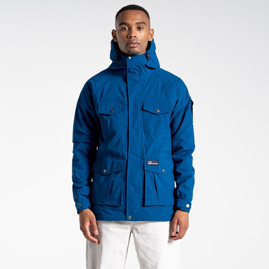 Navy Blue Craghoppers Canyon Men's Jackets | NFX2452HM