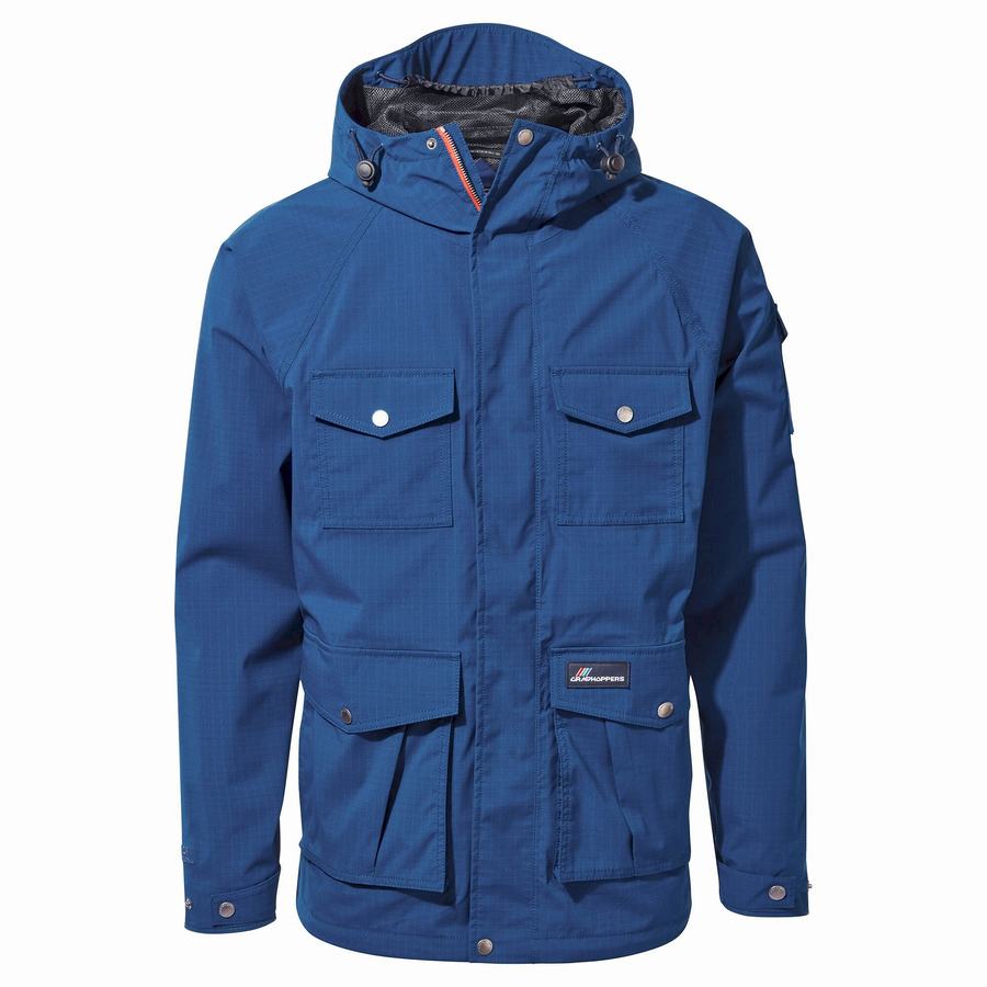 Navy Blue Craghoppers Canyon Men\'s Jackets | NFX2452HM