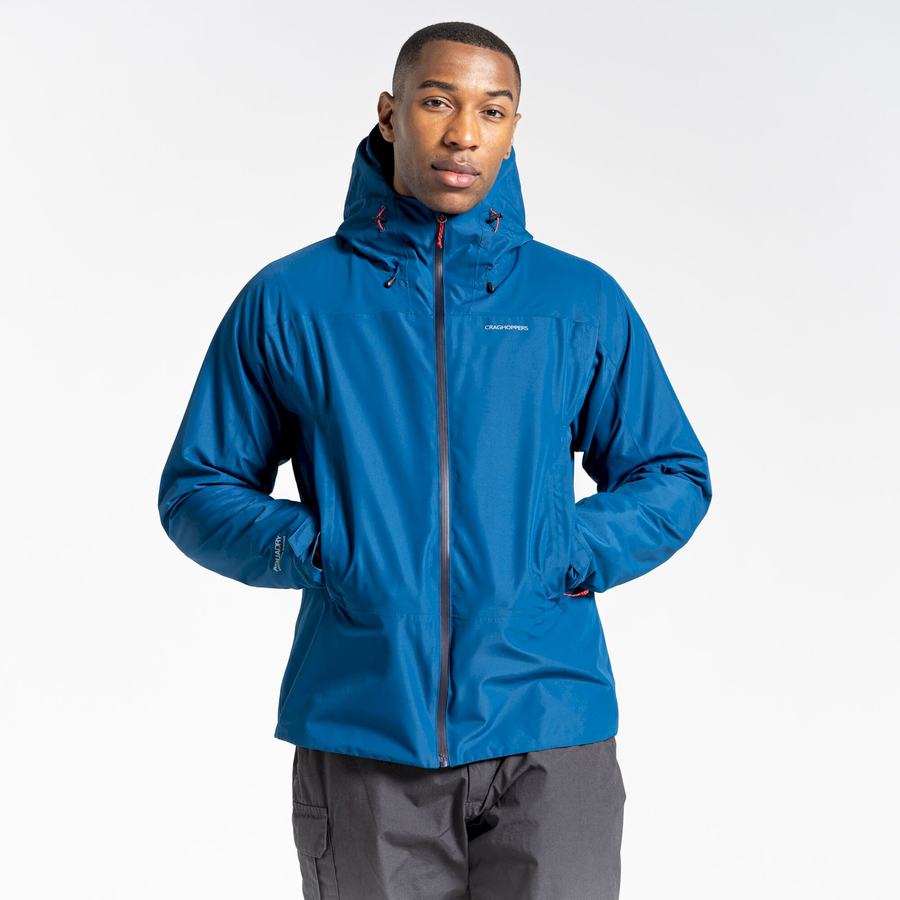 Navy Blue Craghoppers Creevey Men's Jackets | TIZ8122VW