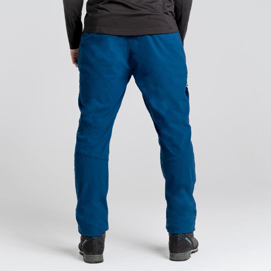 Navy Blue Craghoppers NosiLife Pro Active Men's Trousers | ZMK9472KN