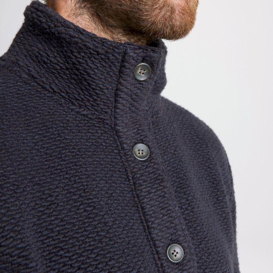 Navy Blue Craghoppers Ramsay Overhead Pullover Men's Sweaters | RCY3613UP