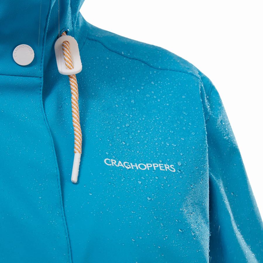 Navy Blue Craghoppers Waterproof Salia Women's Jackets | UHG8616WH