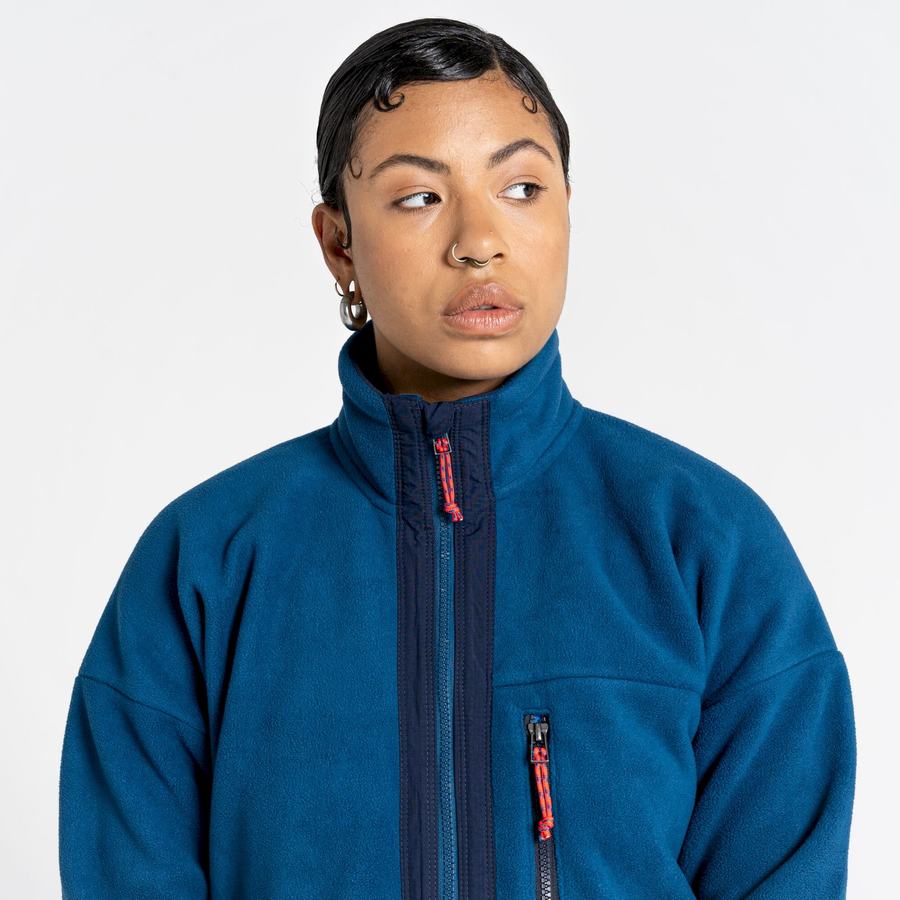 Navy Blue Craghoppers Welwood Women's Sweaters | TAL7866JD