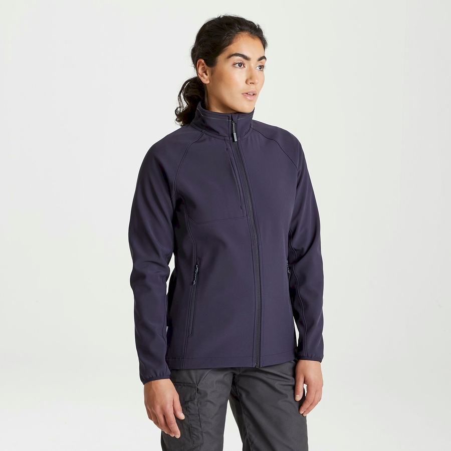 Navy Craghoppers Expert Basecamp Softshell Women's Jackets | GSI6660WX