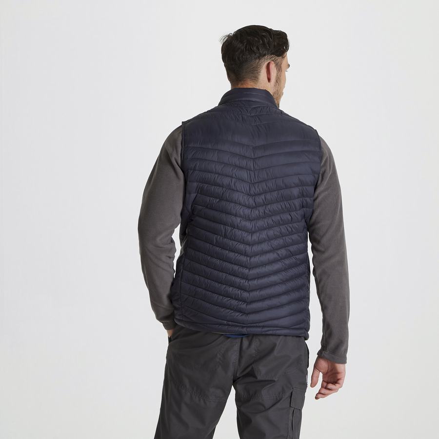 Navy Craghoppers Expert Expolite Thermal Vest Men's Gilets | EFC8374IL