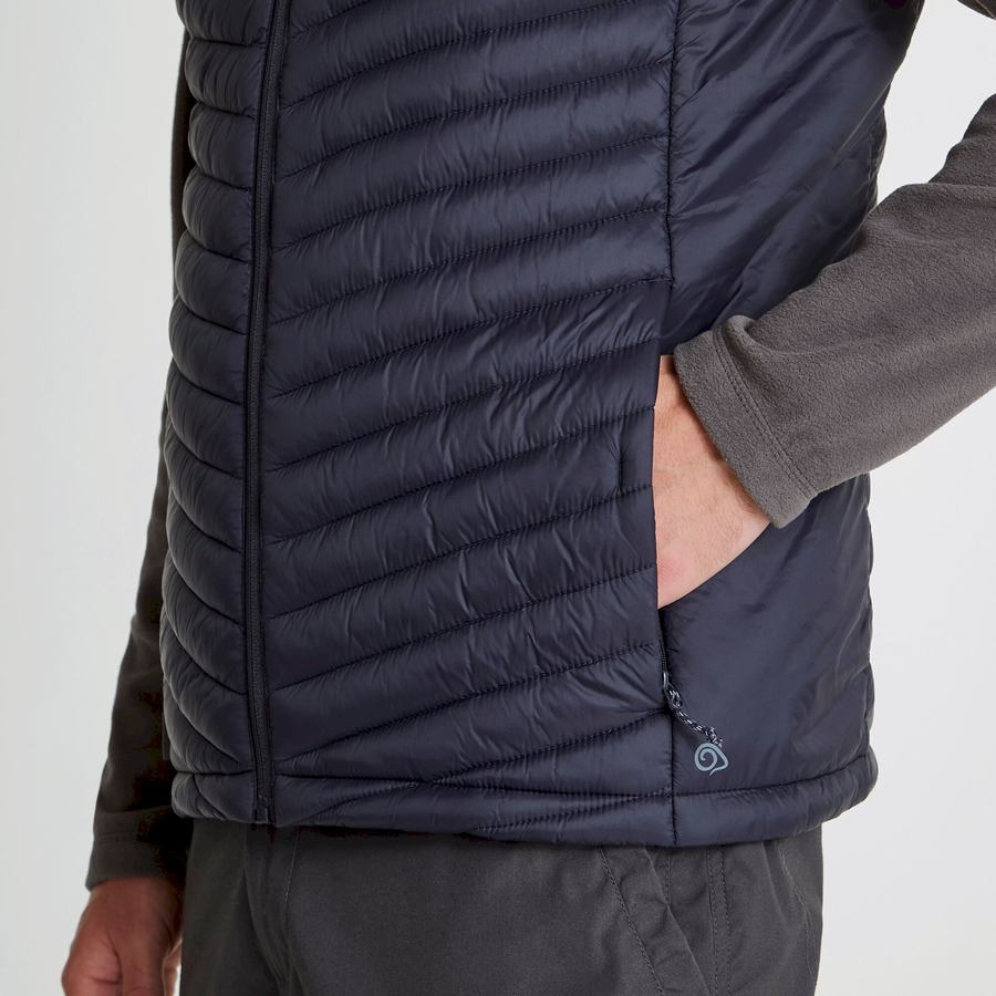 Navy Craghoppers Expert Expolite Thermal Vest Men's Gilets | EFC8374IL