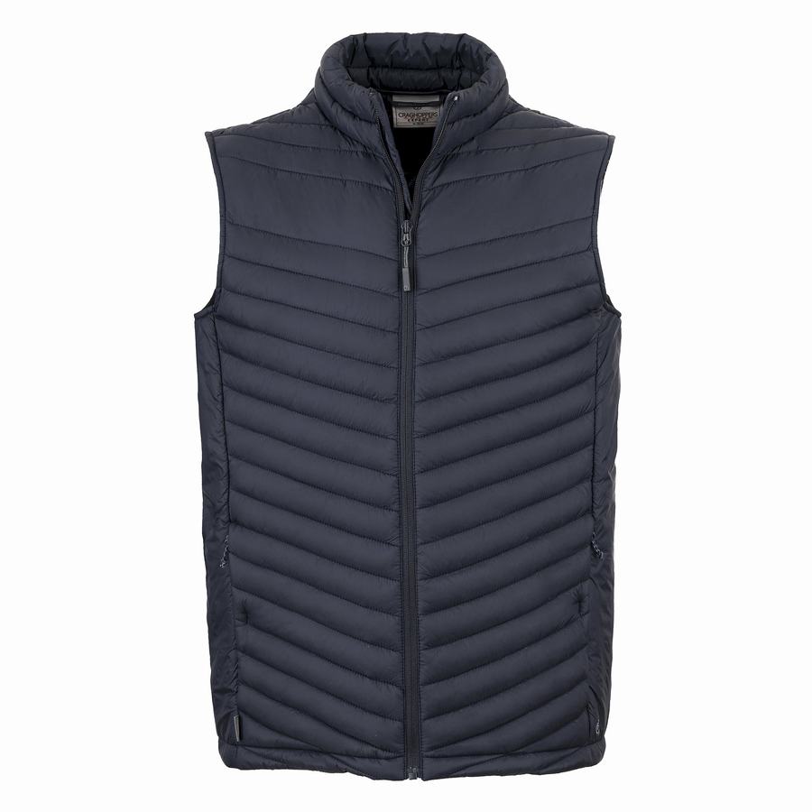 Navy Craghoppers Expert Expolite Thermal Vest Men\'s Gilets | EFC8374IL