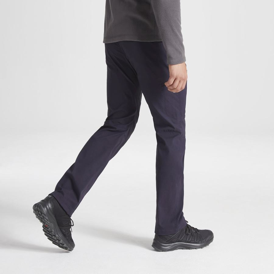 Navy Craghoppers Expert Kiwi Pro Stretch Men's Trousers | GQS634UL