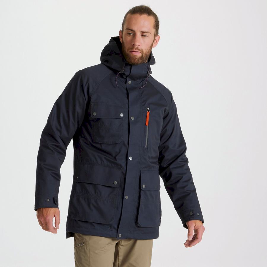 Navy Craghoppers Haster 3 In 1 Men\'s Jackets | BCV9038LM