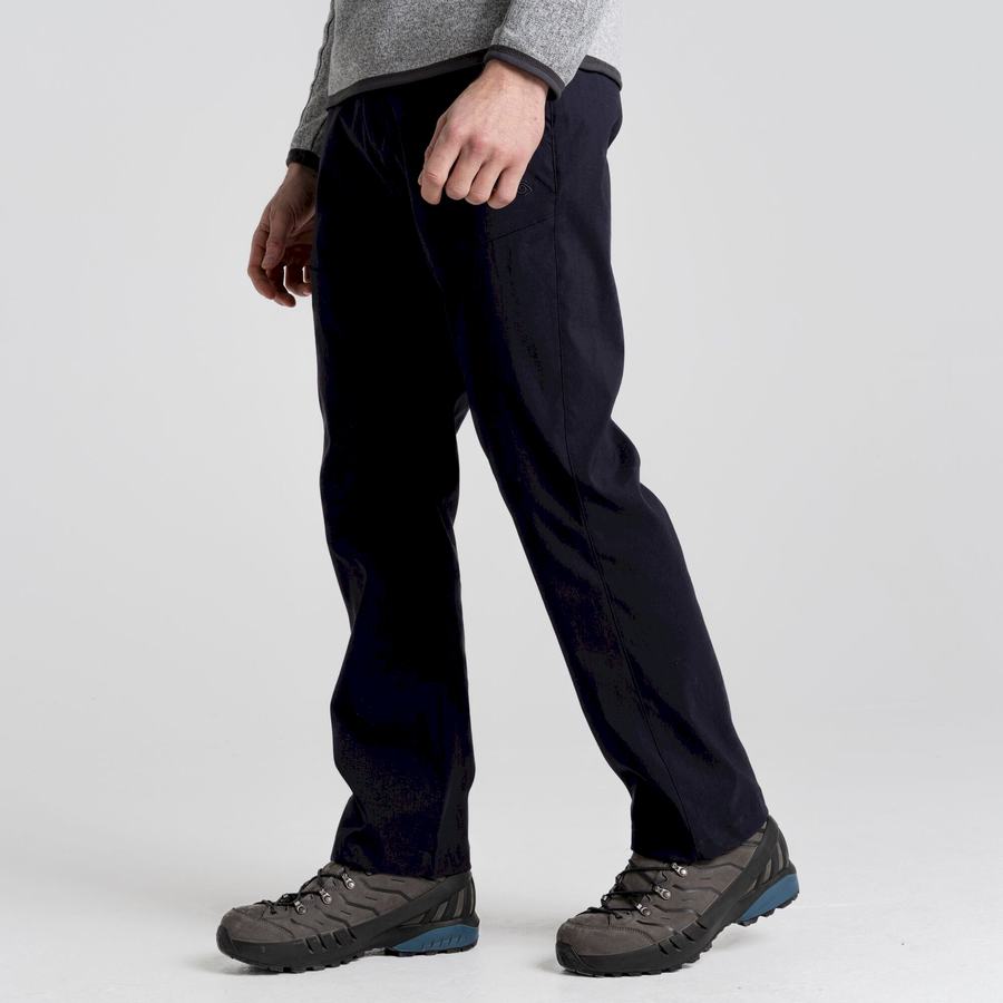 Navy Craghoppers Kiwi Pro II Men's Trousers | WOP1452QD