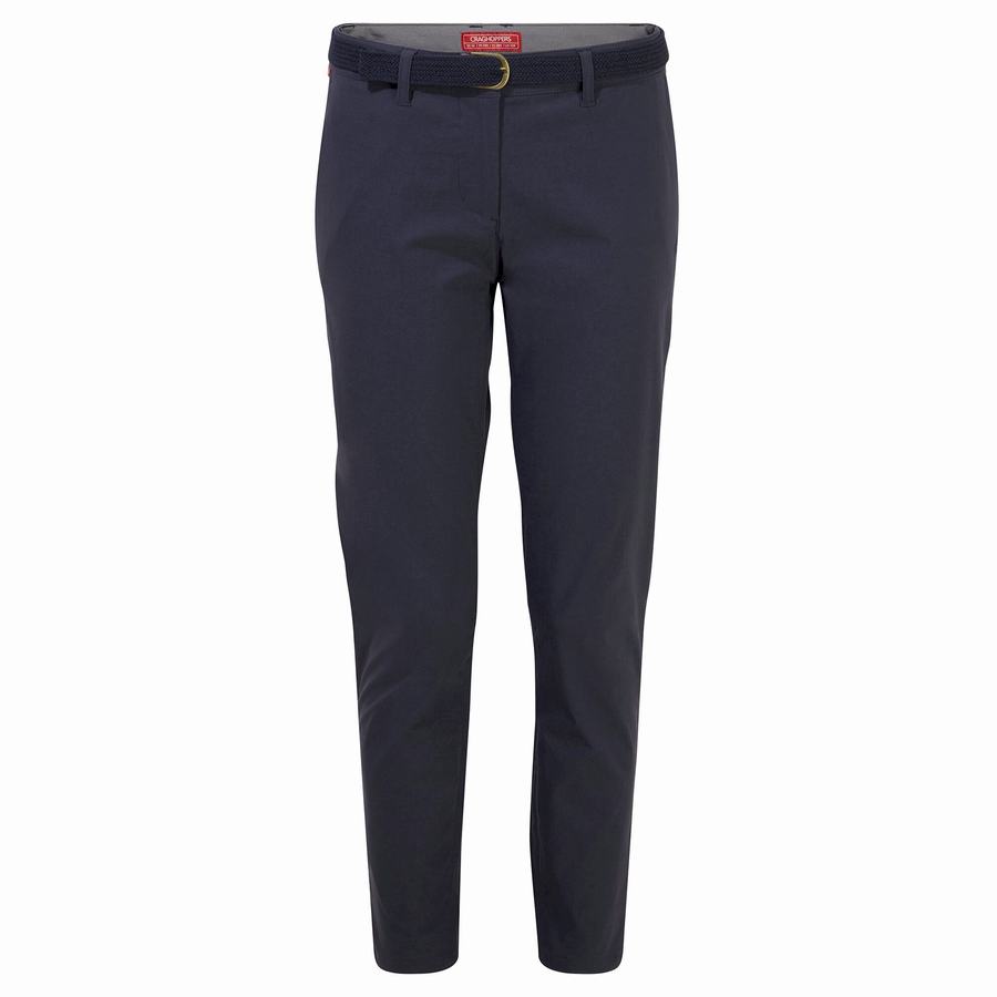 Navy Craghoppers NosiLife Briar Women's Trousers | TNN4018KE