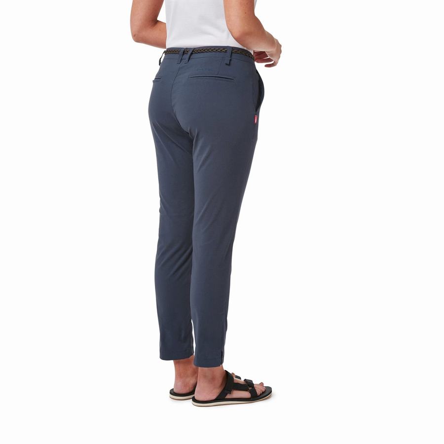 Navy Craghoppers NosiLife Briar Women's Trousers | TNN4018KE