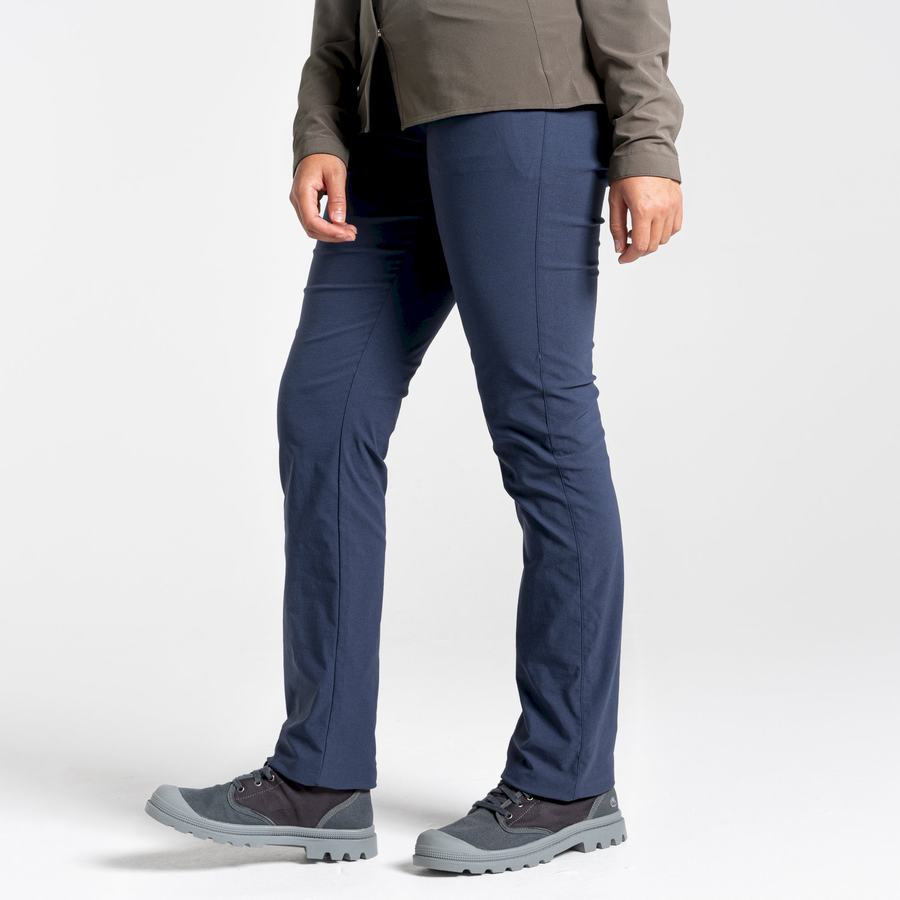 Navy Craghoppers NosiLife Clara II Women's Trousers | OTE626LK