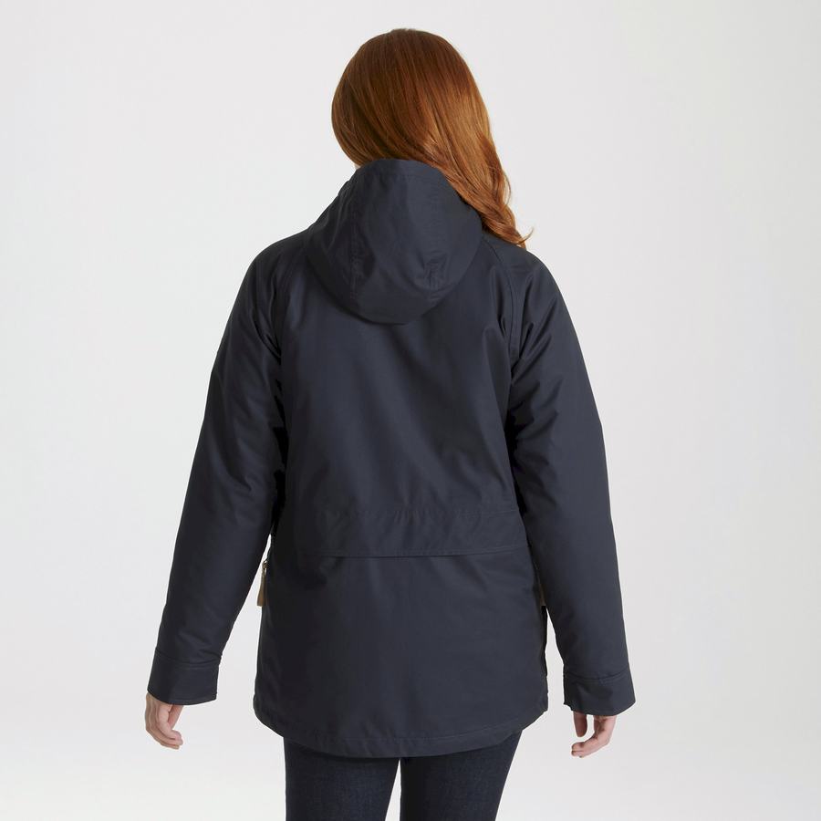 Navy Craghoppers Saltaire 3 In 1 Women's Jackets | BZR3844VP