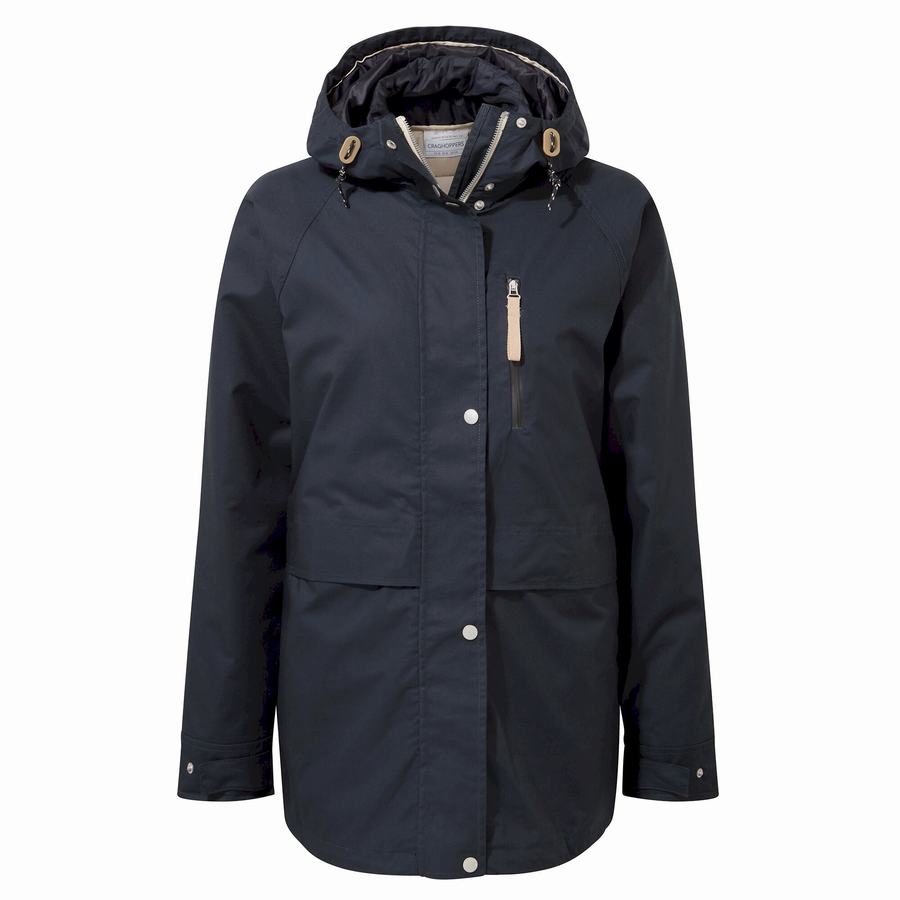 Navy Craghoppers Saltaire 3 In 1 Women's Jackets | BZR3844VP