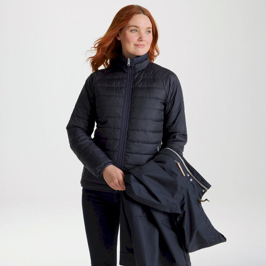 Navy Craghoppers Saltaire 3 In 1 Women's Jackets | BZR3844VP