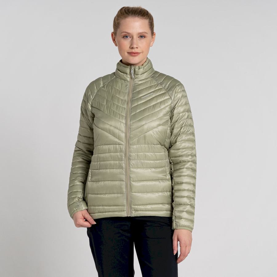 Olive Craghoppers Caldbeck Pro 3 in 1 Women's Jackets | PTE2771IB