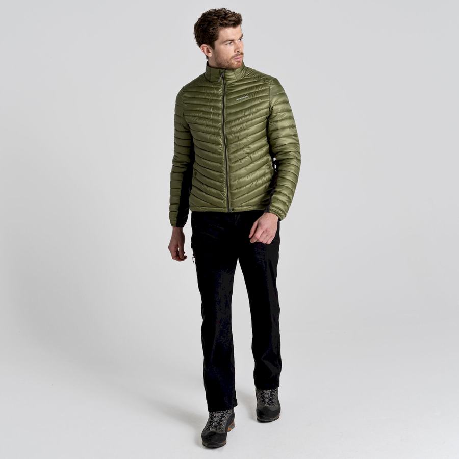 Olive Green Craghoppers ExpoLite Insulated Men's Jackets | RCP125XQ