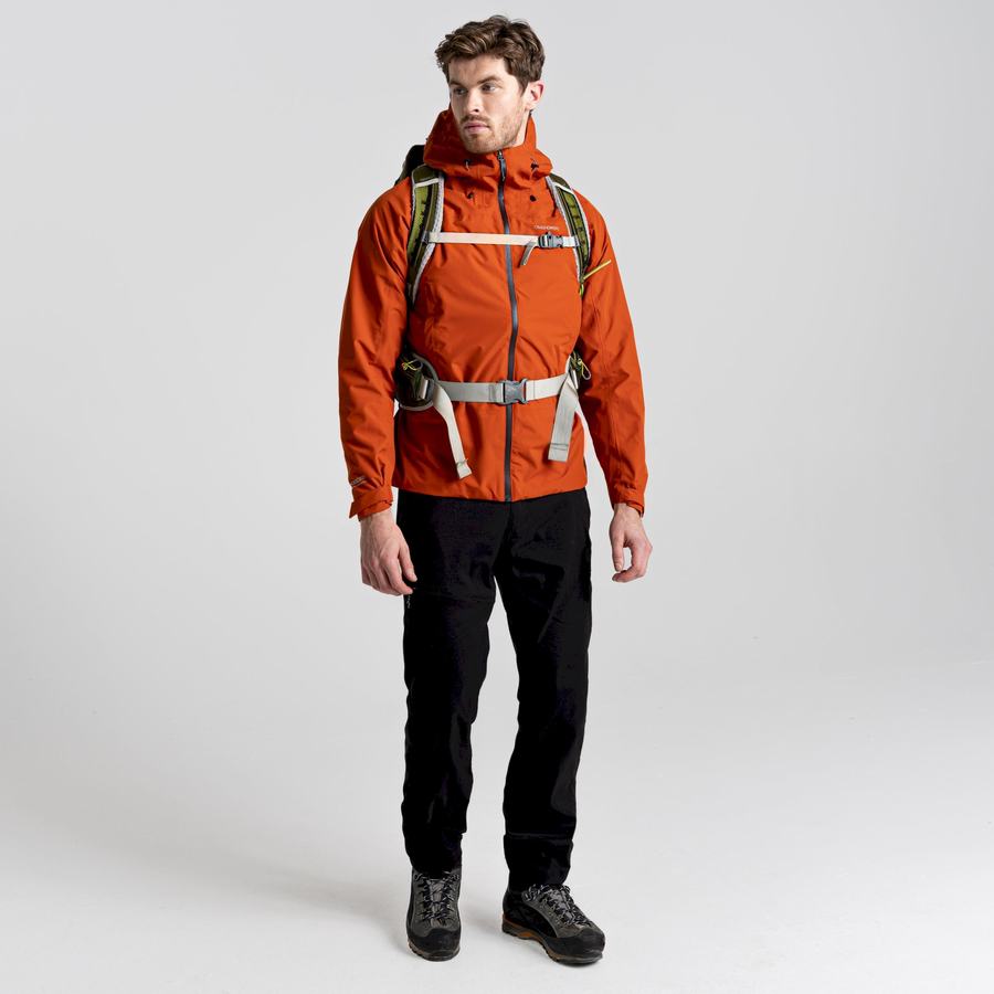 Orange Craghoppers Creevey Men's Jackets | BDL875VR