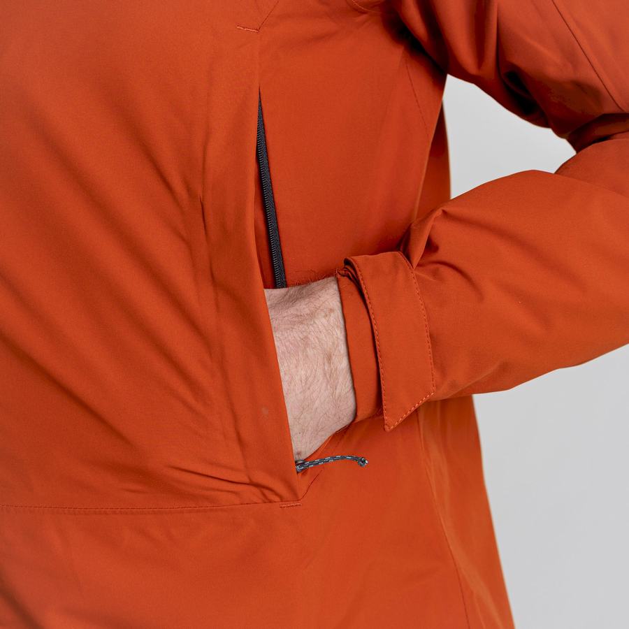 Orange Craghoppers Creevey Men's Jackets | BDL875VR