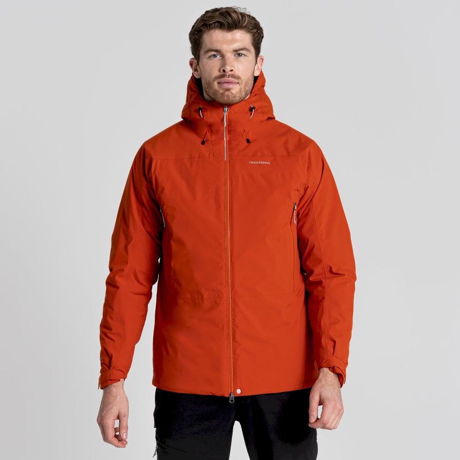 Orange Craghoppers Gryffin Thermic Men's Jackets | KZC2917MQ