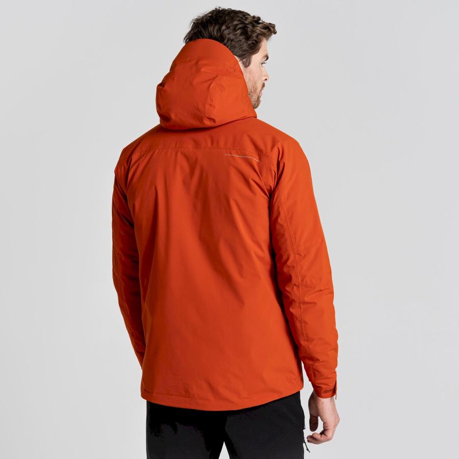 Orange Craghoppers Gryffin Thermic Men's Jackets | KZC2917MQ