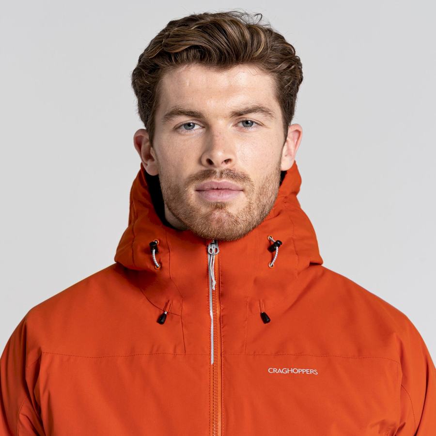 Orange Craghoppers Gryffin Thermic Men's Jackets | KZC2917MQ