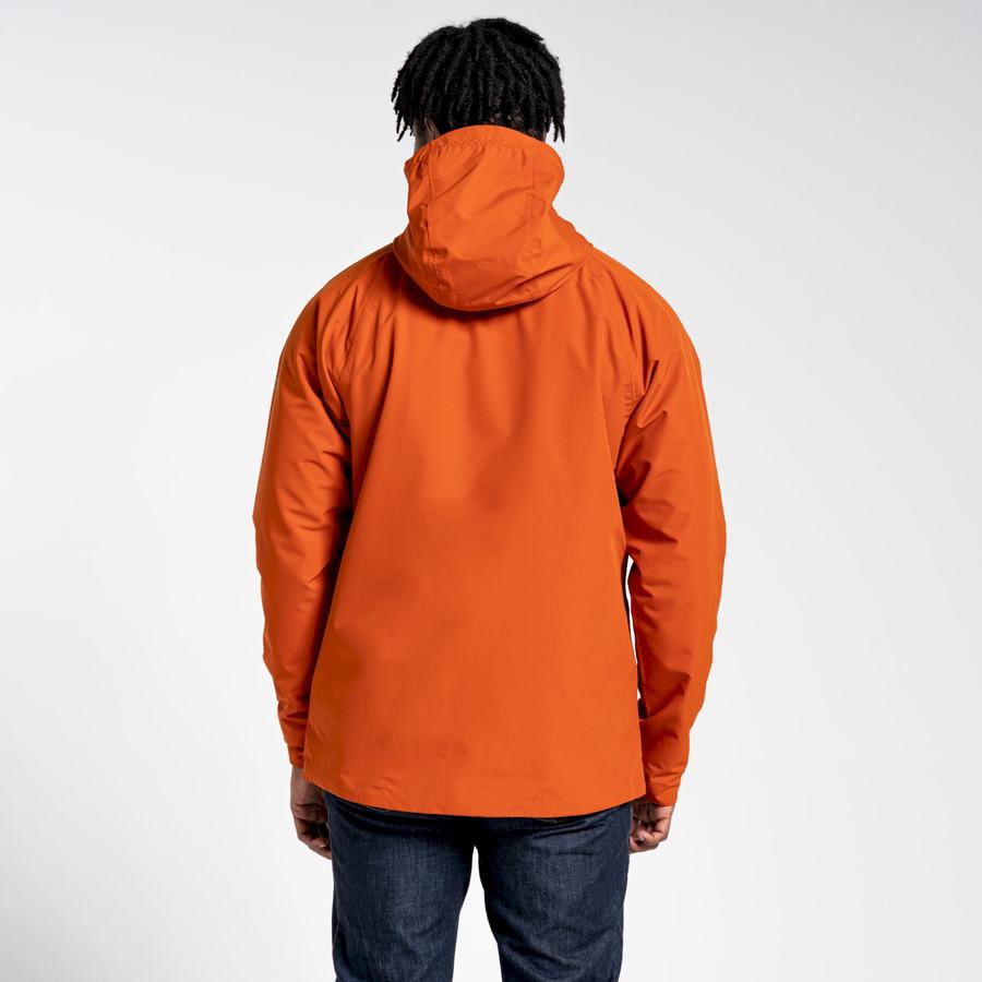 Orange Craghoppers Sebastian Men's Jackets | RBE2379WU