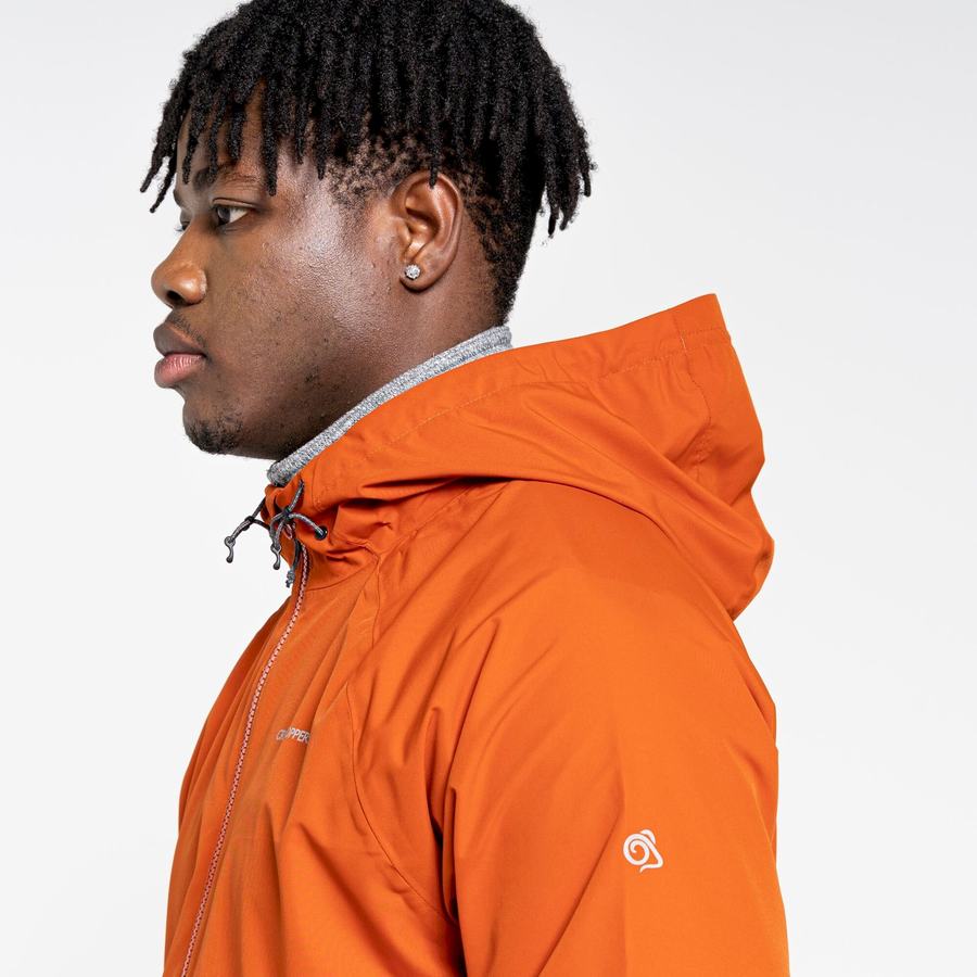 Orange Craghoppers Sebastian Men's Jackets | RBE2379WU