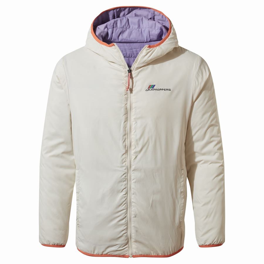 Purple Craghoppers Cameo CompressLite Hooded Men's Jackets | BFS7731GW