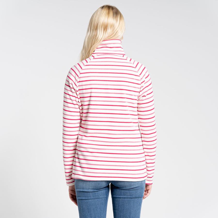 Purple Flower Stripes Craghoppers Ella Overhead Women's Sweaters | AGI224GZ