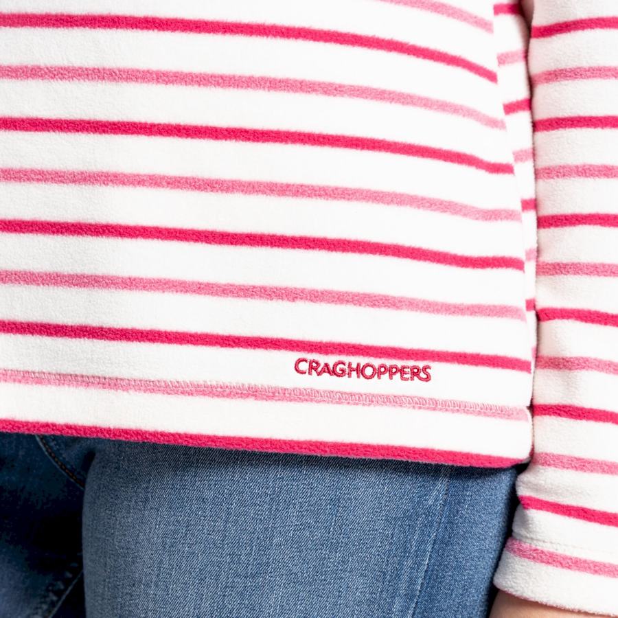 Purple Flower Stripes Craghoppers Ella Overhead Women's Sweaters | AGI224GZ