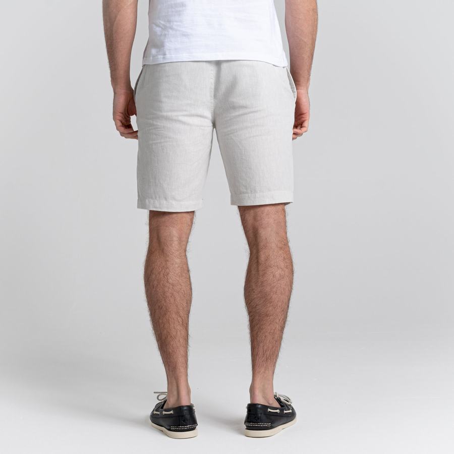 Silver Craghoppers Nosibotanical Buck Men's Shorts | GGG2516ZS