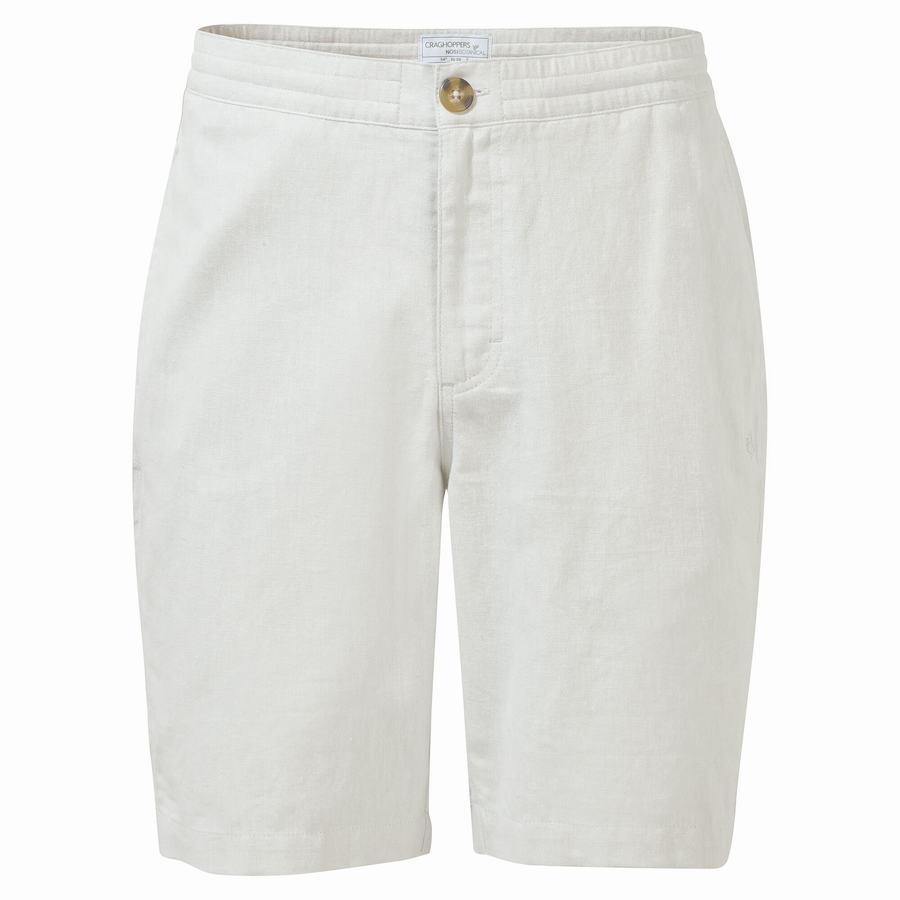 Silver Craghoppers Nosibotanical Buck Men's Shorts | GGG2516ZS