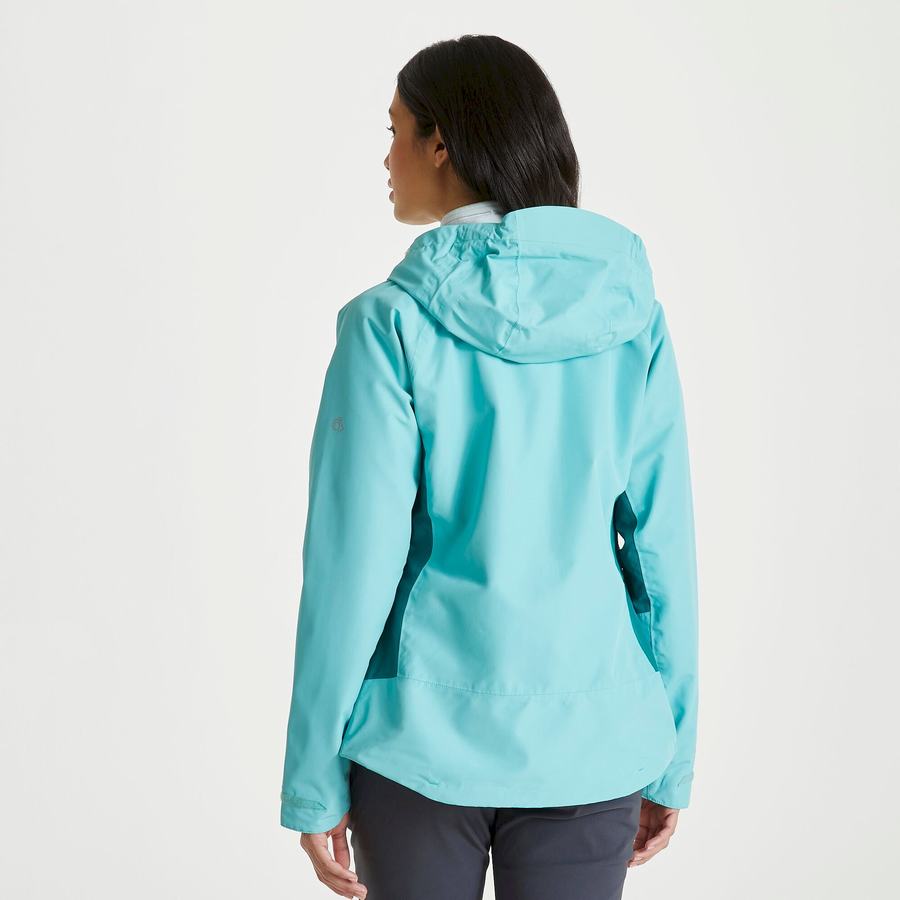 Turquoise Craghoppers Waterproof Atlas Women's Jackets | DNU1511KC