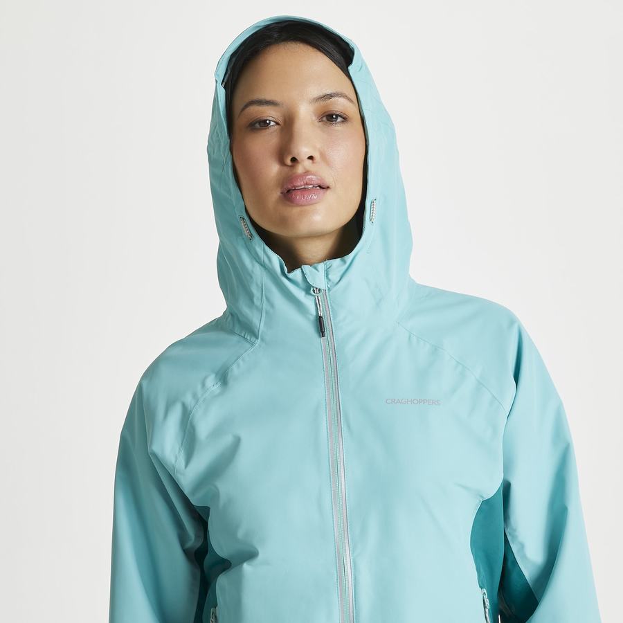 Turquoise Craghoppers Waterproof Atlas Women's Jackets | DNU1511KC