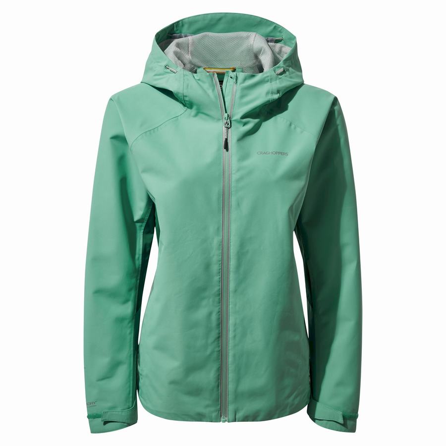 Turquoise Craghoppers Waterproof Atlas Women's Jackets | DNU1511KC