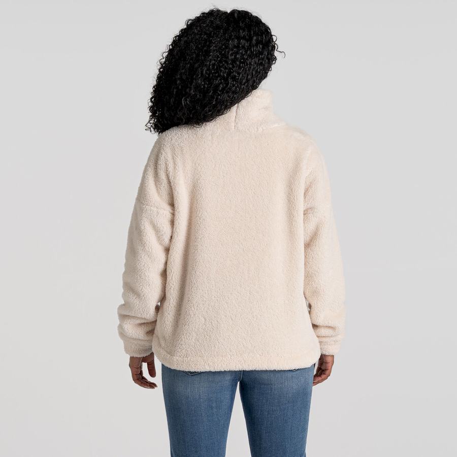 White Craghoppers Inessa Overhead Women's Sweaters | RIE18100EE