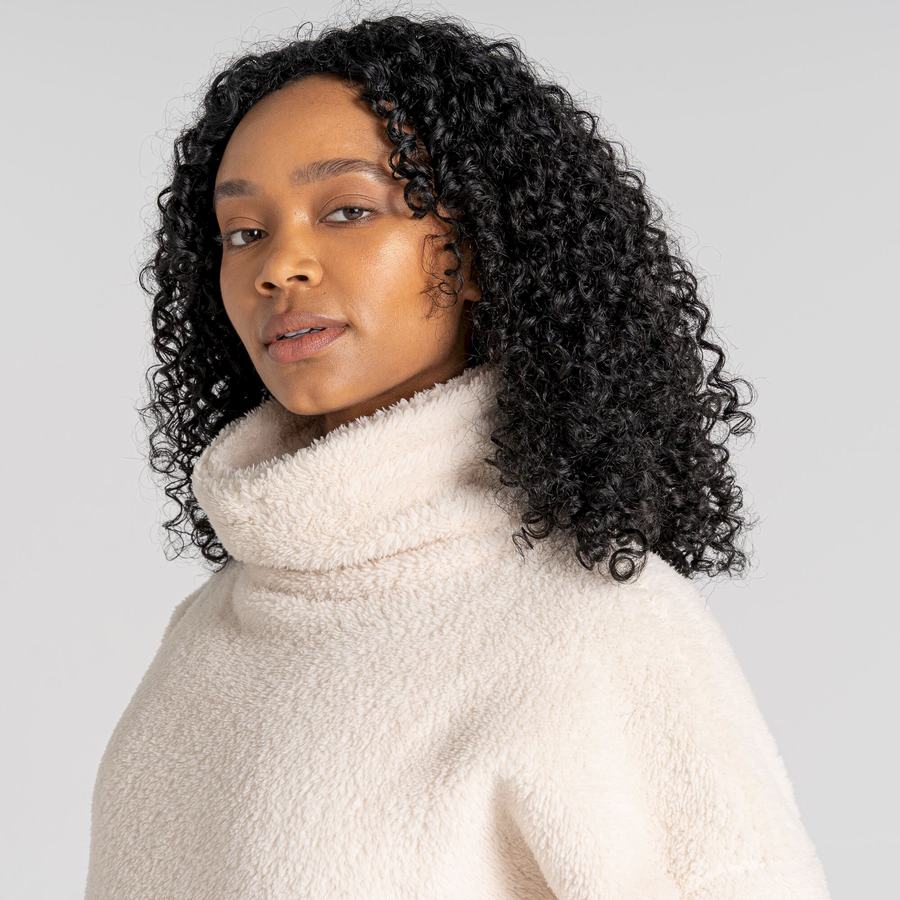 White Craghoppers Inessa Overhead Women's Sweaters | RIE18100EE