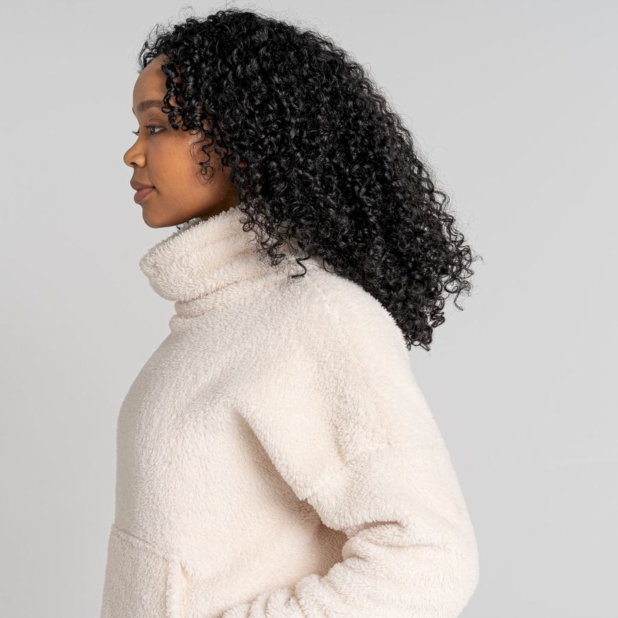 White Craghoppers Inessa Overhead Women's Sweaters | RIE18100EE