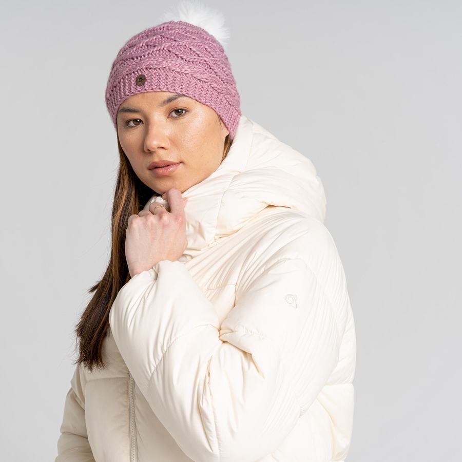 White Craghoppers Narlia Insulated Hooded Women's Jackets | YQE3319OU