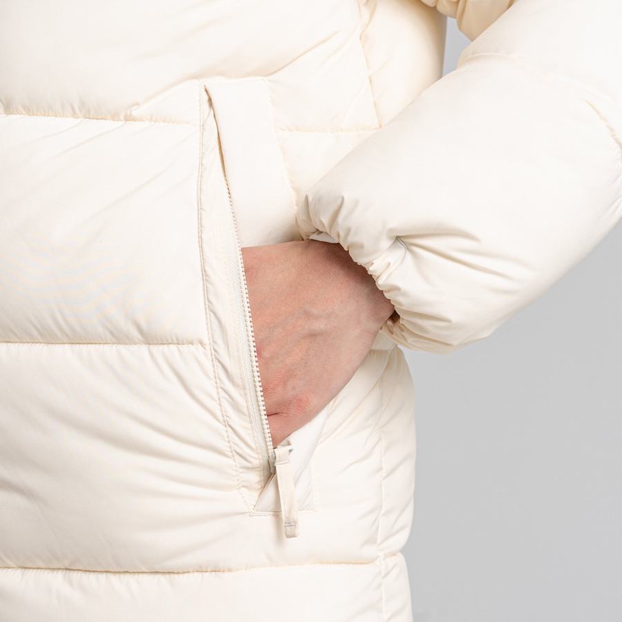 White Craghoppers Narlia Insulated Hooded Women's Jackets | YQE3319OU