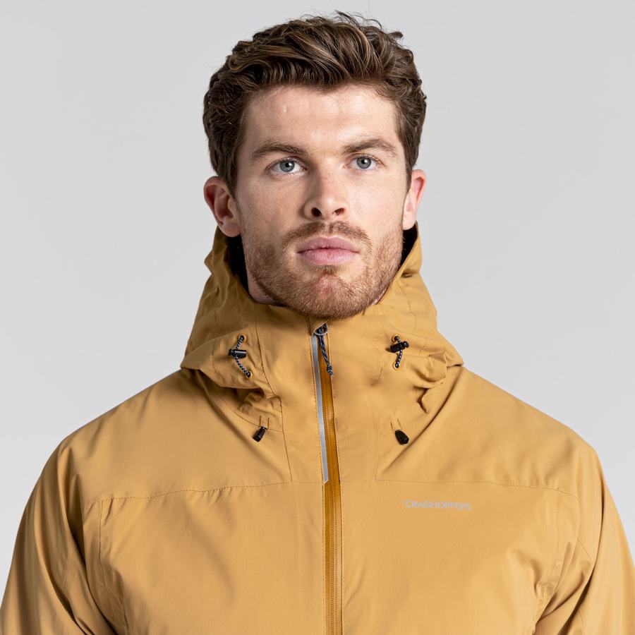 Yellow Craghoppers Waterproof Gryffin Men's Jackets | XMD6964UA