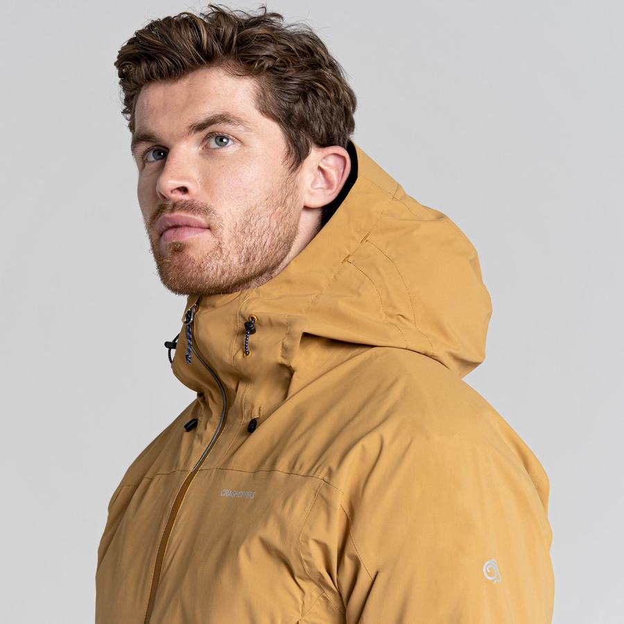 Yellow Craghoppers Waterproof Gryffin Men's Jackets | XMD6964UA